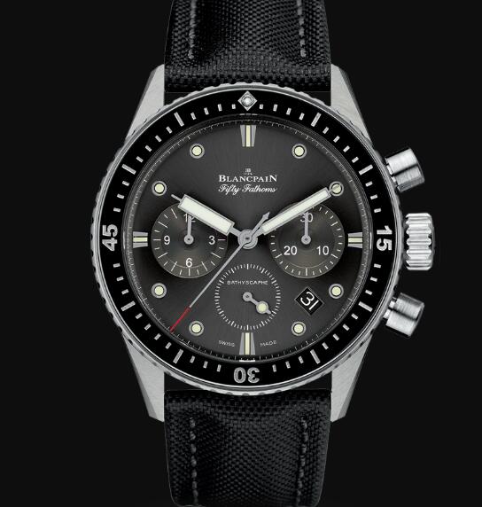 Blancpain Fifty Fathoms Watch Review Bathyscaphe Chronographe Flyback Replica Watch 5200 1110 B52A